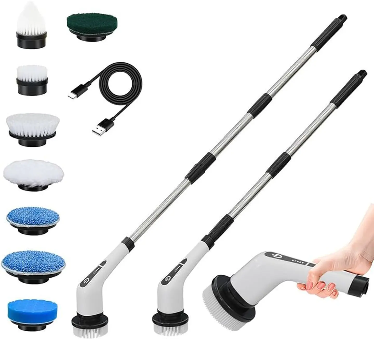 CEPILLO DE LIMPIEZA INALAMBRICO 9 EN 1 3