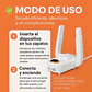 Secador De Zapatos Portatil Con Luz Uv - Miniatura 2