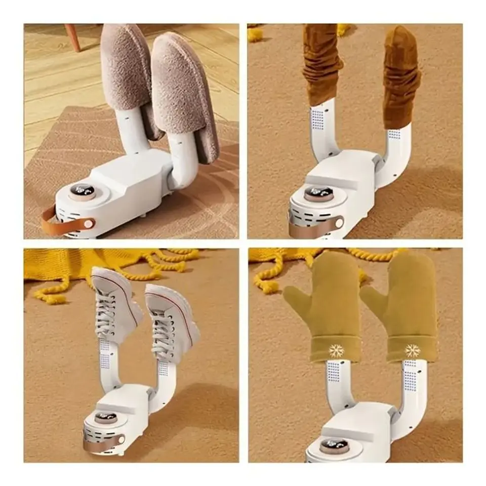 Secador De Zapatos Portatil Con Luz Uv 3