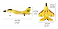 Avión Combate RC ZY-530PRO con Control Remoto - Miniatura 2