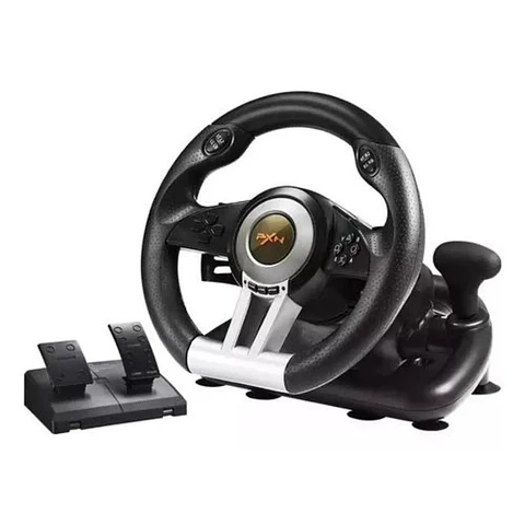 VOLANTE CON PEDALES PARA SIMULACION PC PS3 PS4 X-SERIES XLS SWITCH