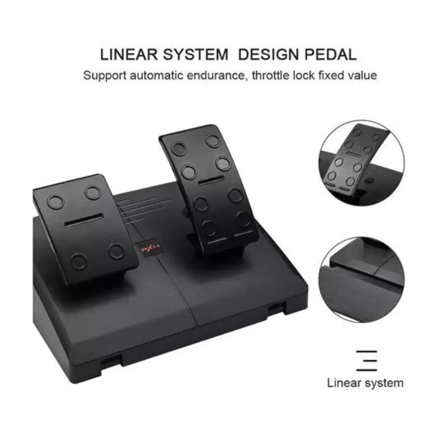 VOLANTE CON PEDALES PARA SIMULACION PC PS3 PS4 X-SERIES XLS SWITCH 6