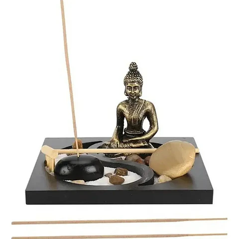 Set Decorativo Zen con Estatua de Buda