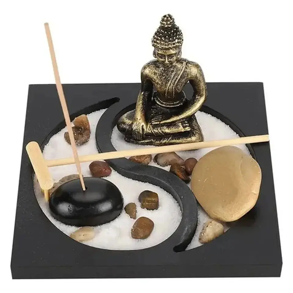 Set Decorativo Zen con Estatua de Buda 3