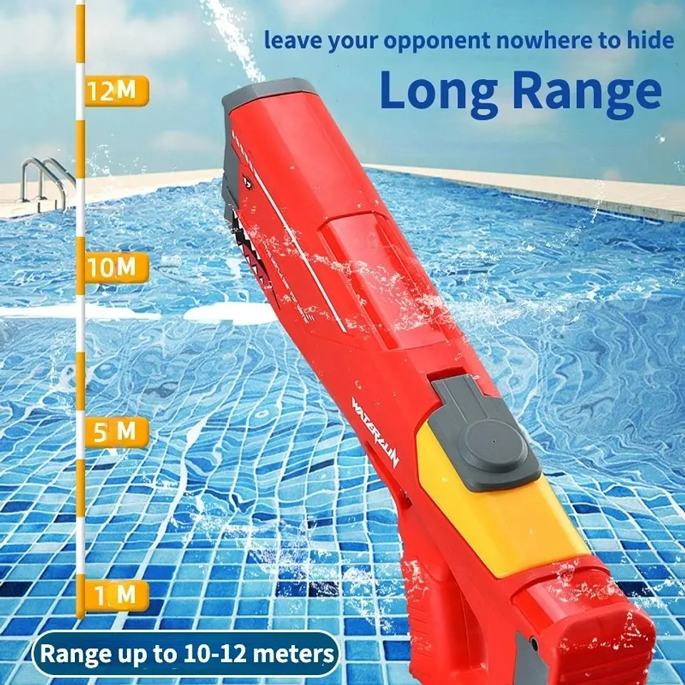 PISTOLA DE AGUA  ELÉCTRICA  BLASTER 4