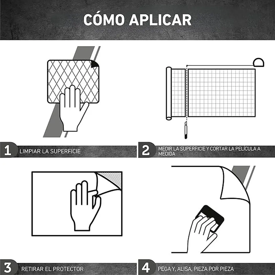 Pizarra Adhesiva Blanca cplumones 2