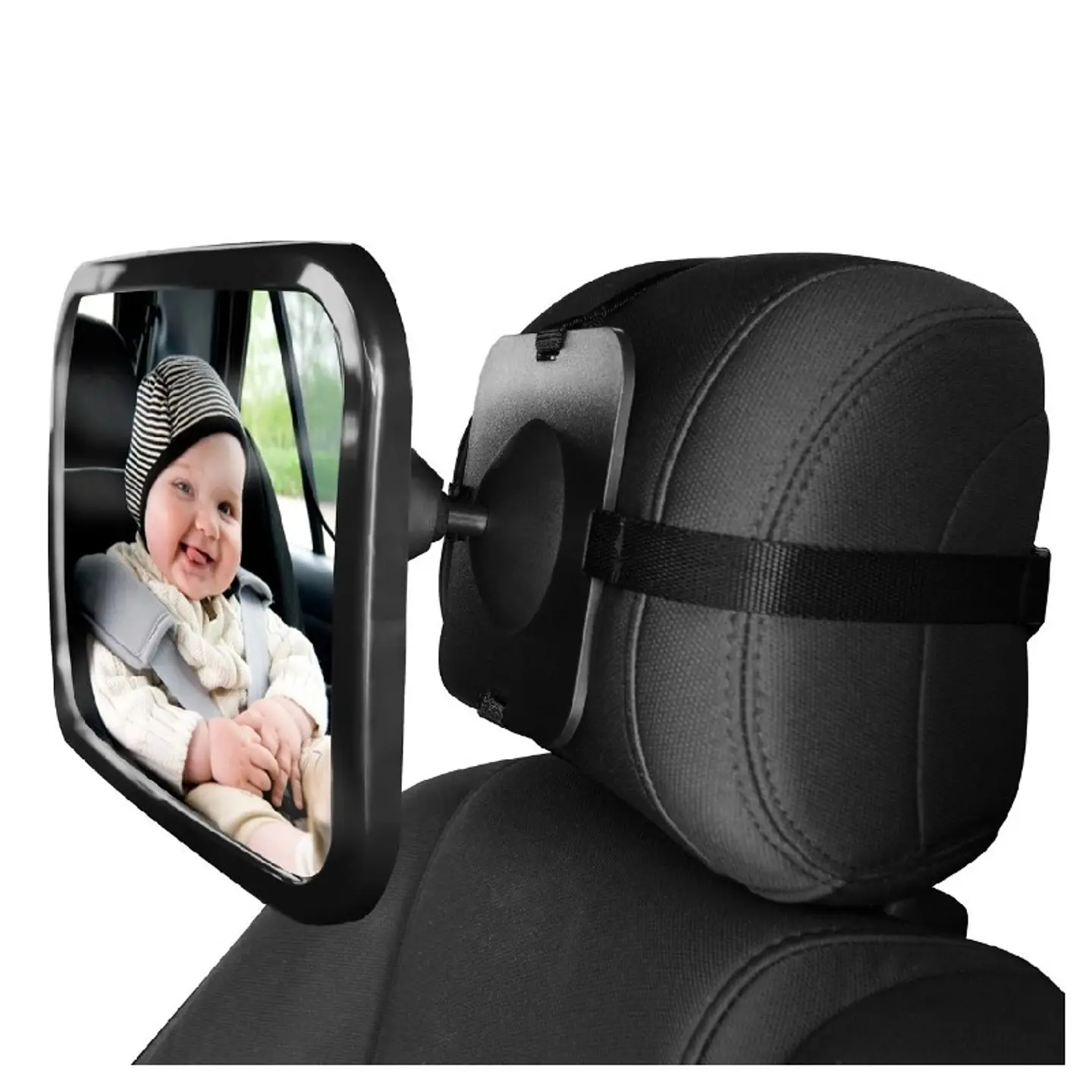 Espejo Retrovisor de Seguridad para Auto Bebé 6