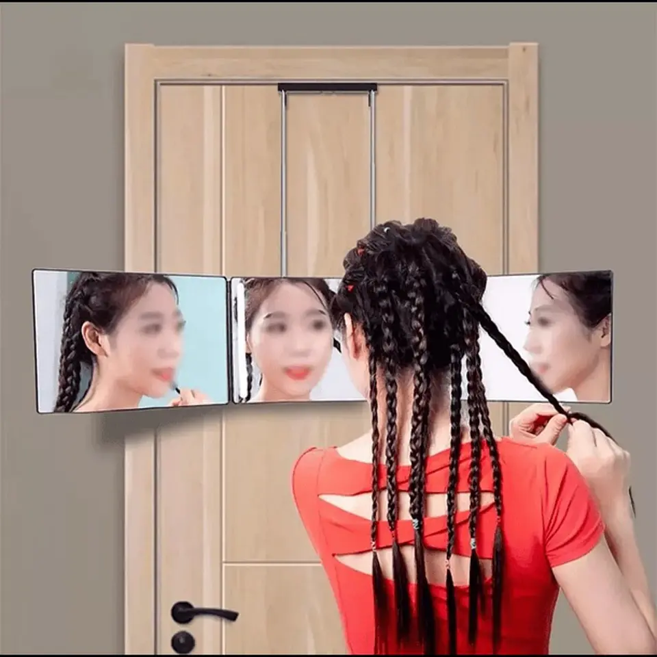 Espejo De 3 Vías Para Corte De Pelo Automático 5