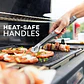 MALETA DE LUJO CON SET PARRILLERO DE 18 PIEZAS ACERO INOX - Miniatura 6