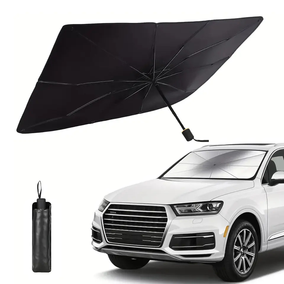 PARASOL PLEGABLE PARA AUTO CON FILTYRO UV 2