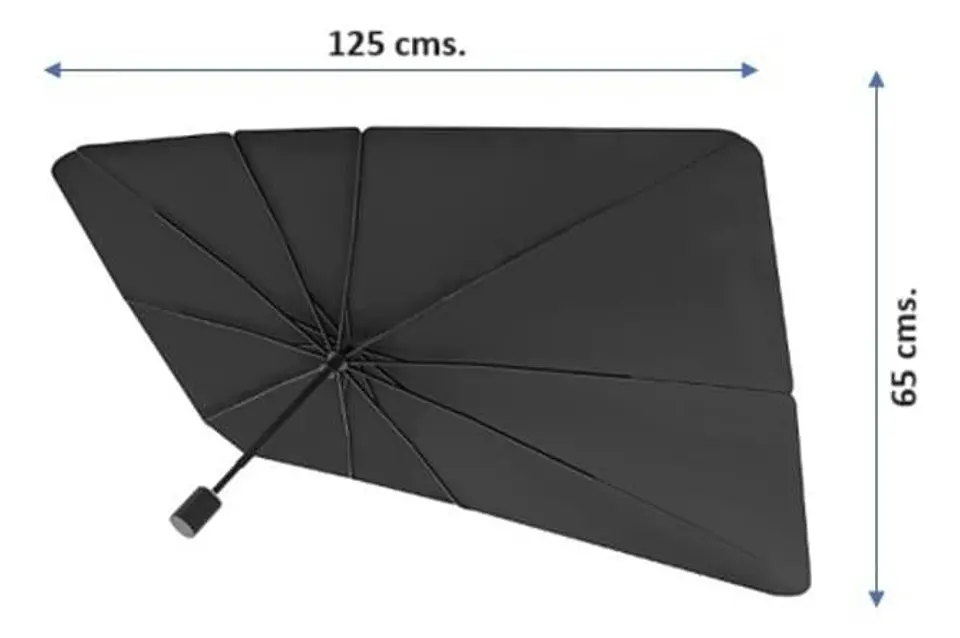 PARASOL PLEGABLE PARA AUTO CON FILTYRO UV 6