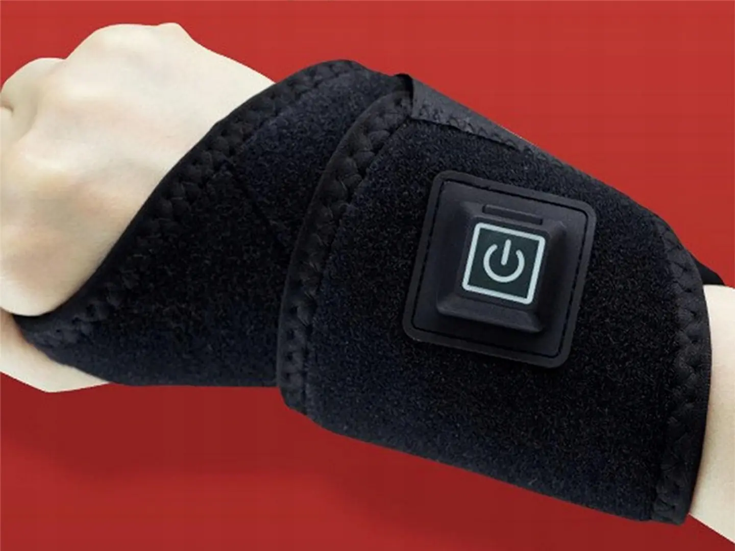 Muñequera USB con almohadilla térmica ajustable 6