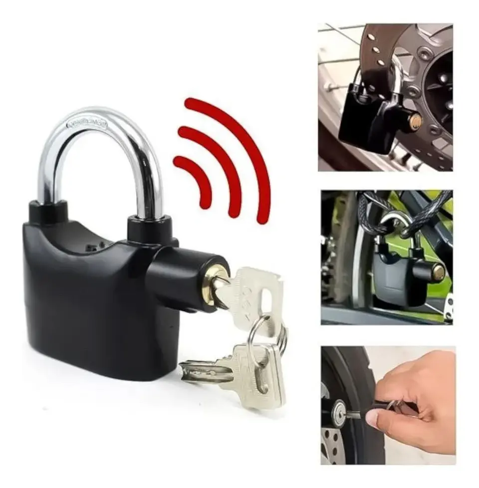 Candado Antirrobo con Alarma 1