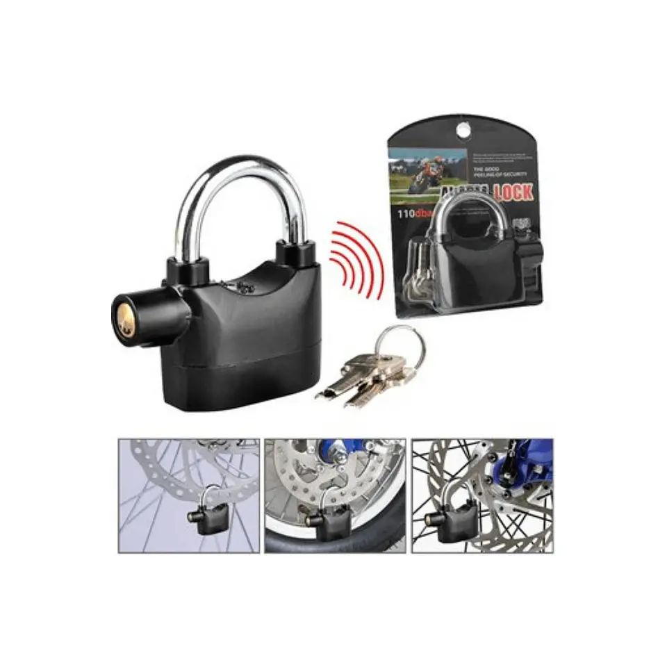 Candado Antirrobo con Alarma 4