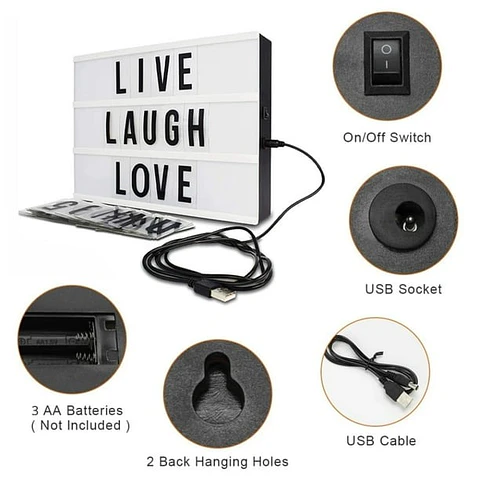Caja de Luz Led Cinematic Box