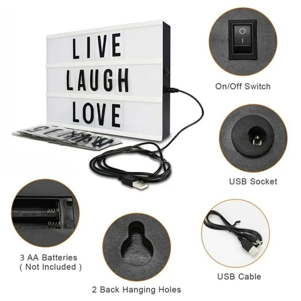 Caja de Luz Led Cinematic Box 1
