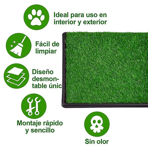 Baño Portátil Con Cesped Para Perros