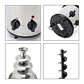 Cascada Fuente Chocolate Fondue 4 Niveles Acero Inoxidable - Miniatura 6