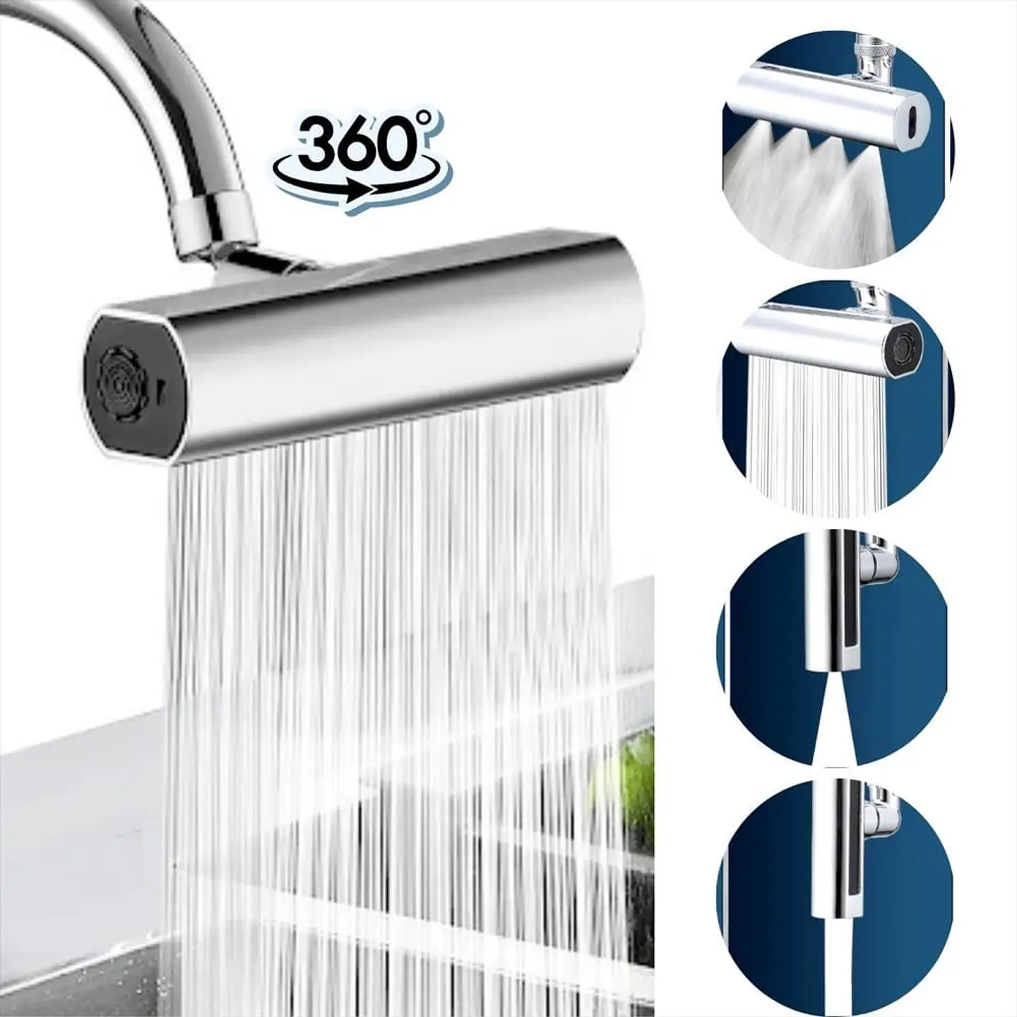 GRIFO 4 EN 1 360° PARA COCINA 3