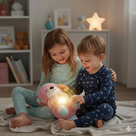 Peluche Nutria Que Respira Niña Tranquilizante - Anti-Estrés