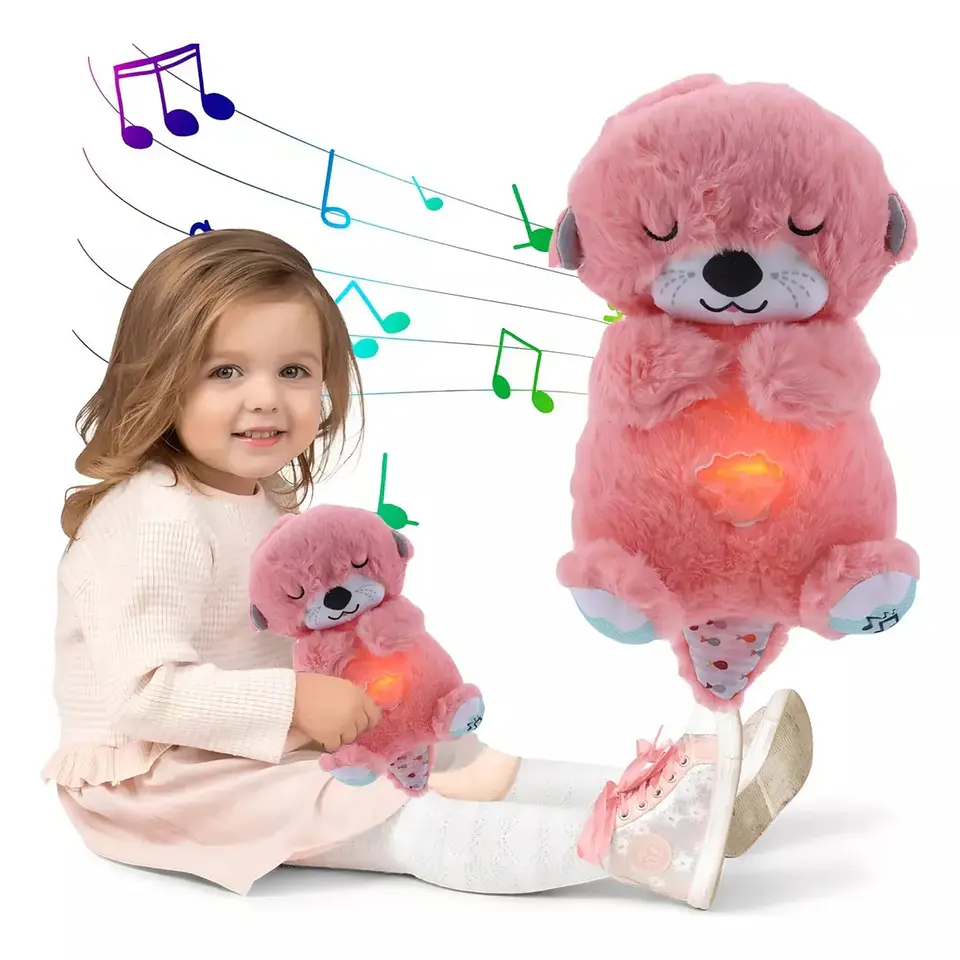 Peluche Nutria Que Respira Niña Tranquilizante - Anti-Estrés 4