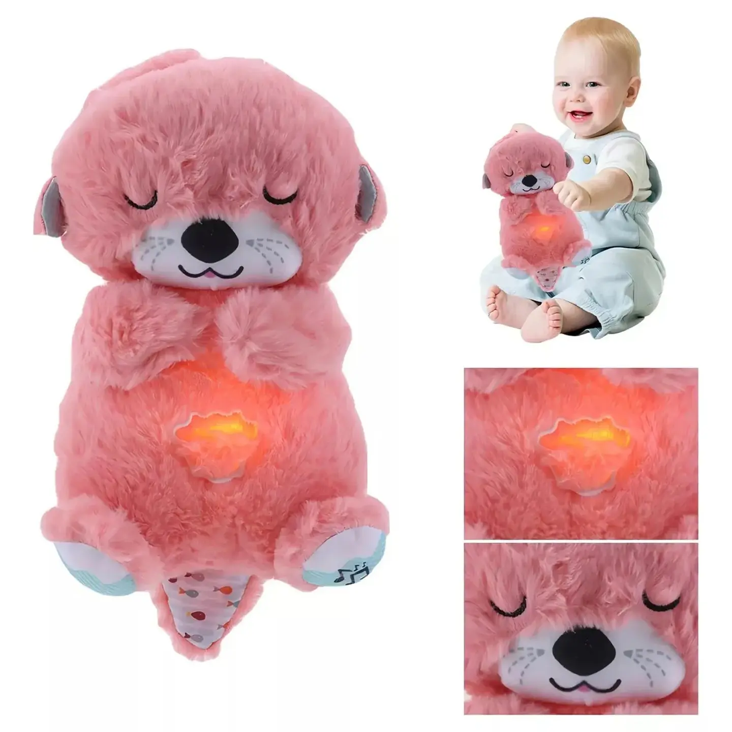 Peluche Nutria Que Respira Niña Tranquilizante - Anti-Estrés 5