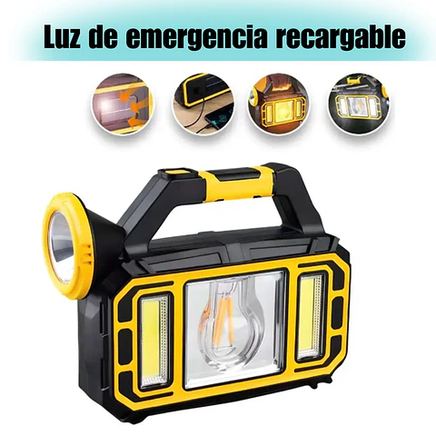 Linterna solar LED MOVI