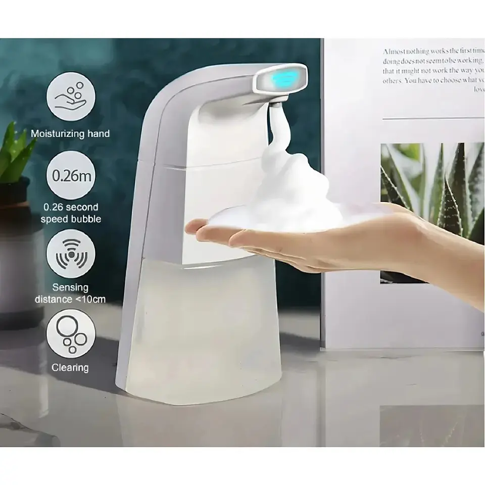 DISPENSADOR AUTOMATICO DE JABON CON SENSOR 6