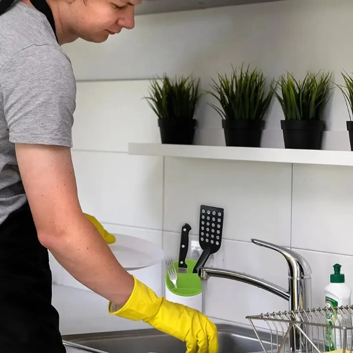Escurridor de Cubiertos Desmontable  Diseño Práctico y Funcional 1