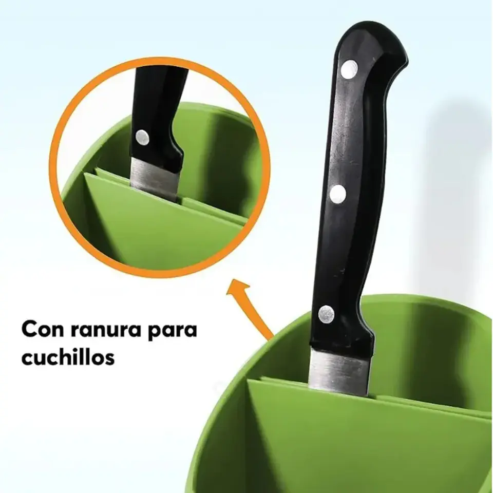 Escurridor de Cubiertos Desmontable  Diseño Práctico y Funcional 4
