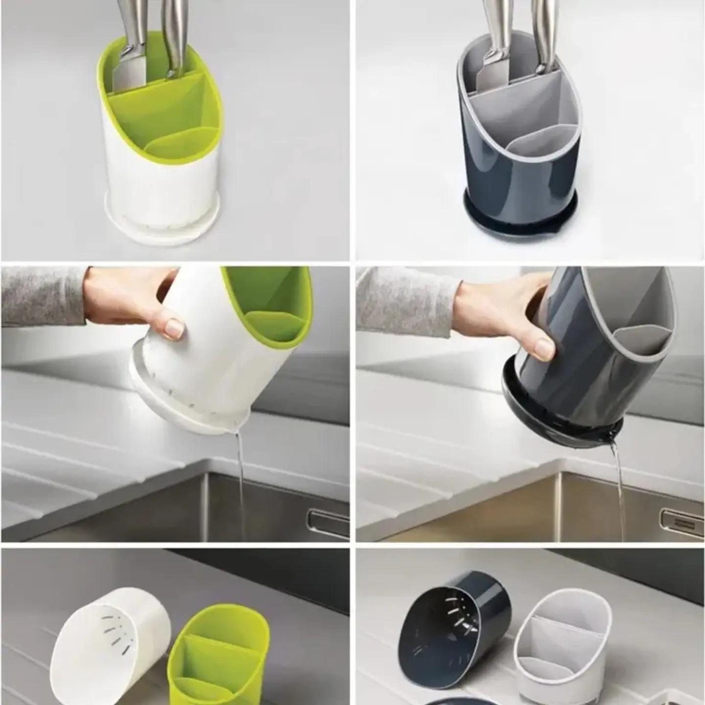 Escurridor de Cubiertos Desmontable  Diseño Práctico y Funcional 5