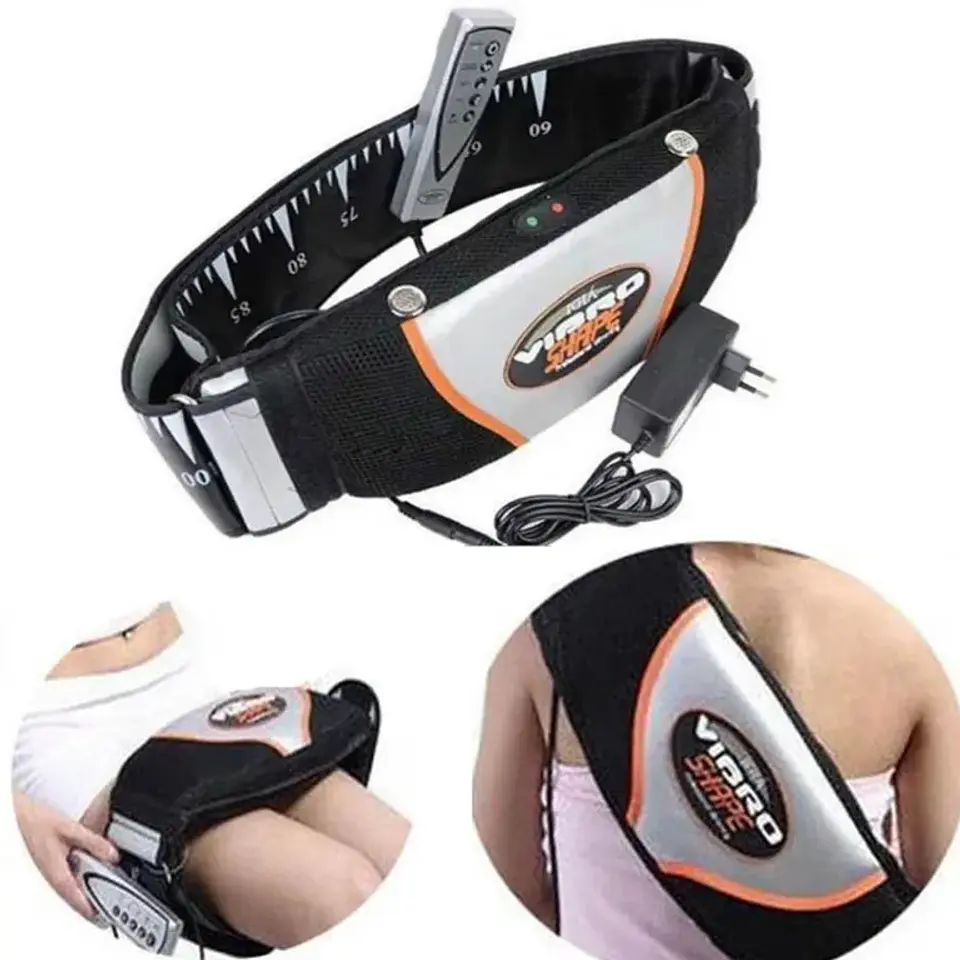 Cinturón Masajeador Con Vibración Calor Vibro Shape 3