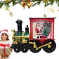 Tren De Navidad Iluminado Musical Globo De Nieve - Miniatura 3