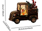 CAMIONETA NAVIDEÑA MUSICAL CON LUZ Y REGALOS - Miniatura 5