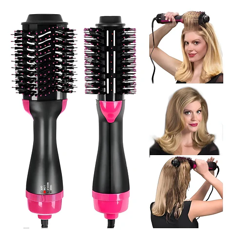 CEPILLO ALISADOR Y SECADOR  ANTI FRIZZ 3 EN 1