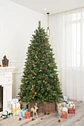 ÁRBOL NAVIDEÑO CON PIÑAS FRUTOS ROJOS Y FOLLAJE REALISTA - Miniatura 1