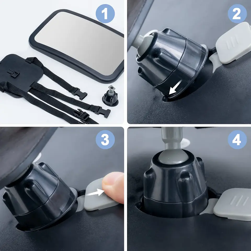ESPEJO PARA AUTO VER AL BEBE 5