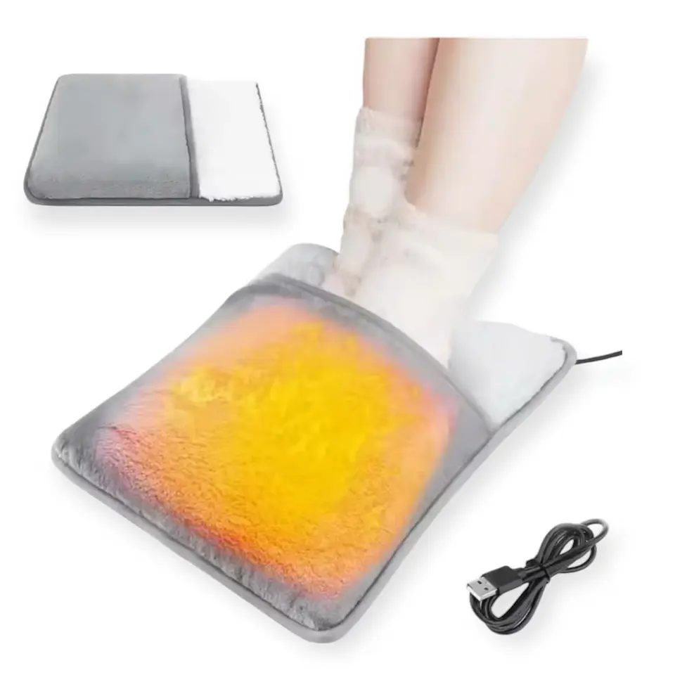 CALENTADOR DE PIES CON MULTIUSO Y CARGADOR USB 5