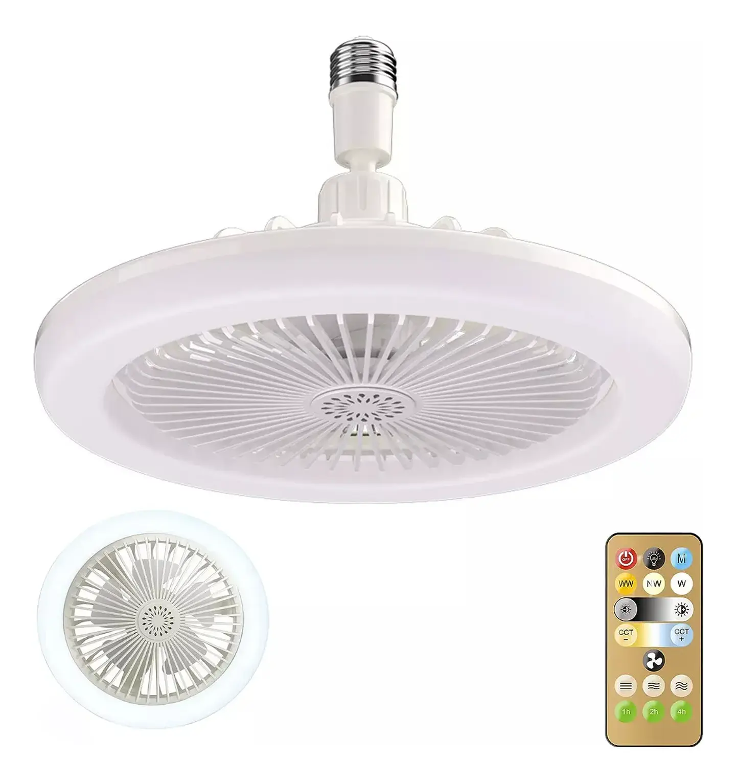 VENTILADOR DE TECHO 3 EN 1 CON LUZ LED 1