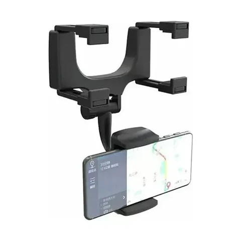 SOPORTE DE CELULAR AJUSTABLE PARA ESPEJO RETROVISOR