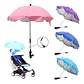 SOMBRILLA  CON FILTRO UV PARA COCHES DE BEBE - Miniatura 4