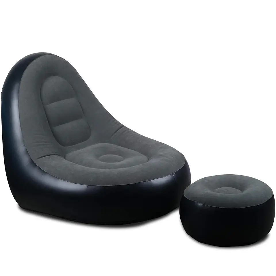 SILLÓN INFLABLE CON POSA PIES 4