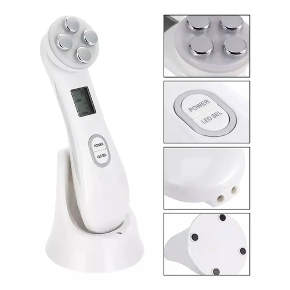 RADIO FRECUENCIA FACIAL ANTI ARRUGAS LED FOTOTERAPIA 1