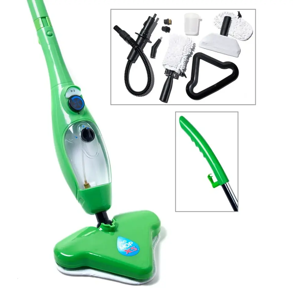 MOPA  A VAPOR CON SET DE 12 ACCESORIOS 3