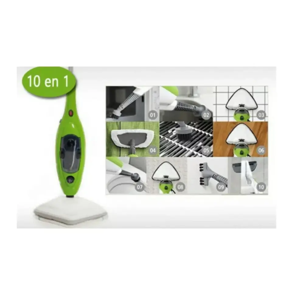 MOPA  A VAPOR CON SET DE 12 ACCESORIOS 5
