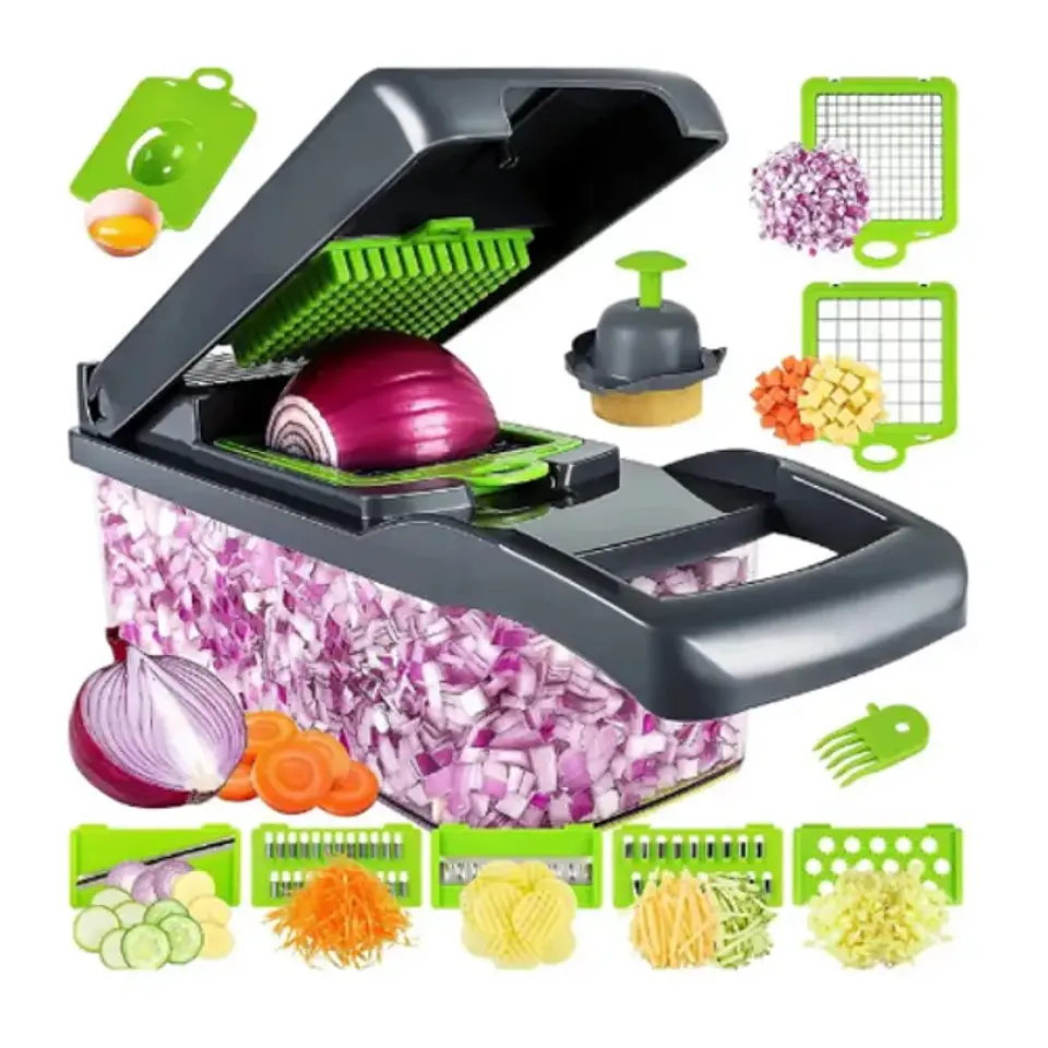 PICADOR DE FRUTAS Y VERDURAS 12 EN 1 6