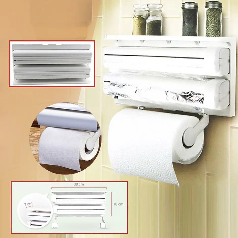 DISPENSADOR TRIPLE PARA NOVA FOIL Y  ALUSA  FILM 3