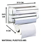DISPENSADOR TRIPLE PARA NOVA FOIL Y  ALUSA  FILM - Miniatura 5