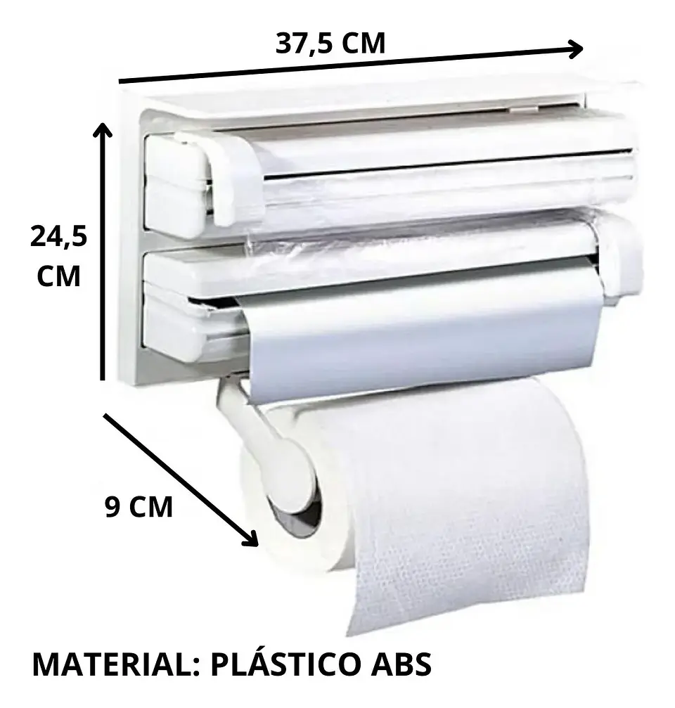 DISPENSADOR TRIPLE PARA NOVA FOIL Y  ALUSA  FILM 5
