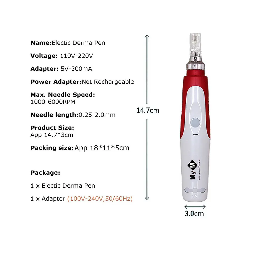 DERMAPEN MICRO AGUJAS TERAPIA FACIAL 3